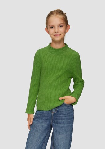 s.Oliver Pullover in Grün: Vorderseite
