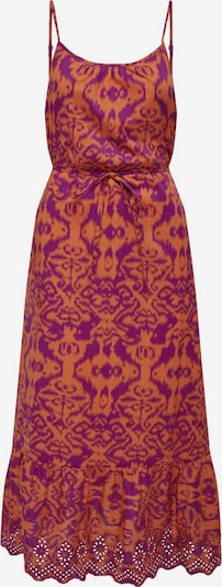 ONLY Robe en violet / orange, Vue avec produit