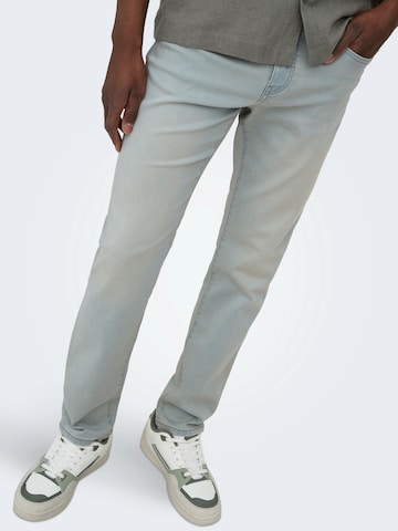 Only & Sons Regular Jeans 'ONSWeft' in Blau
