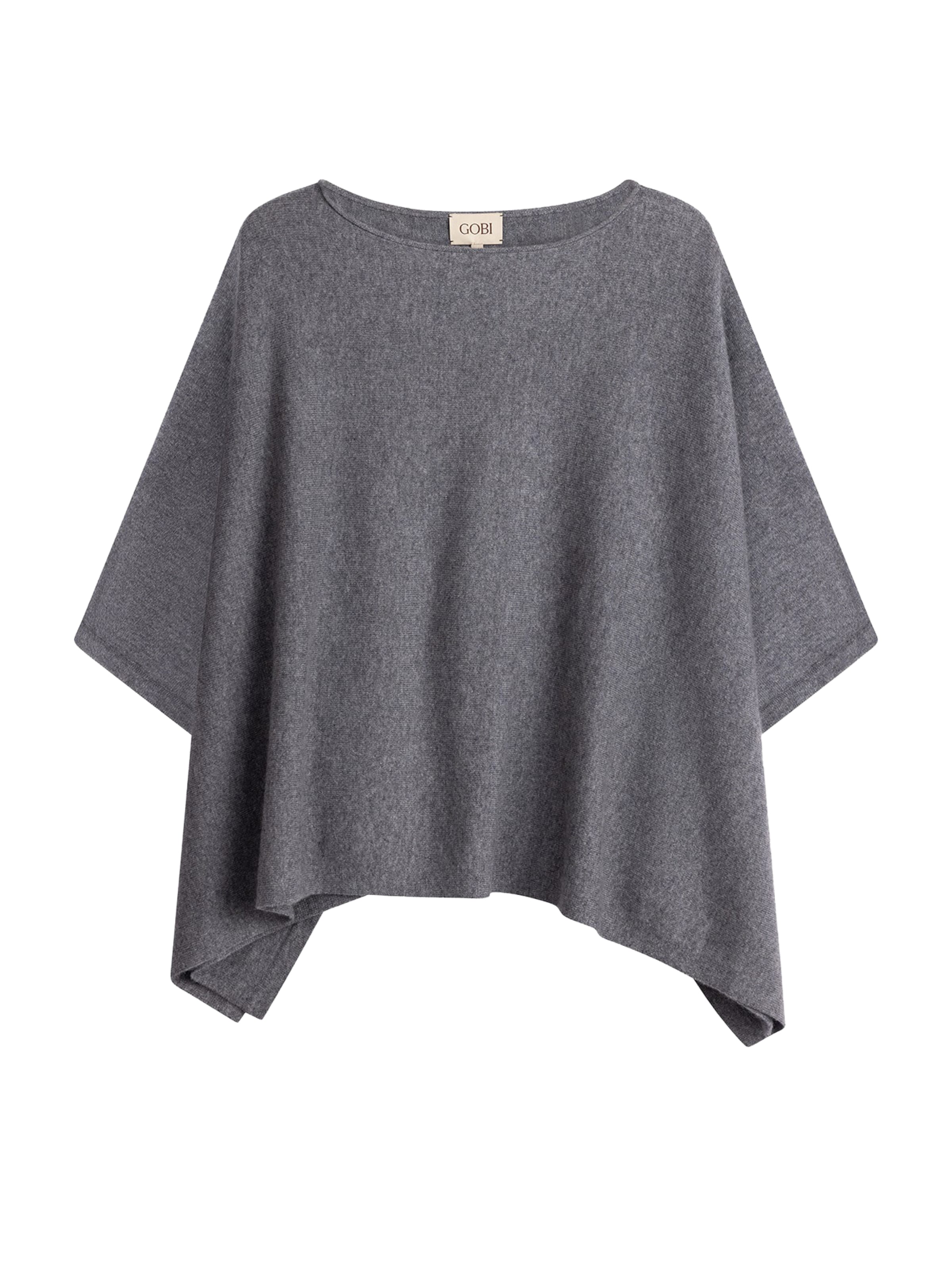 GOBI Cashmere Pullover‌‌‌‌‌ in Grau: Vorderseite