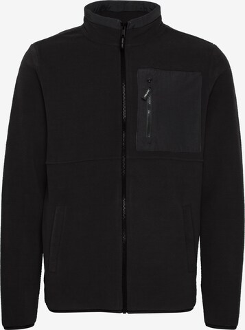 BLEND Fleece Jacket 'Floritz' in Black: front