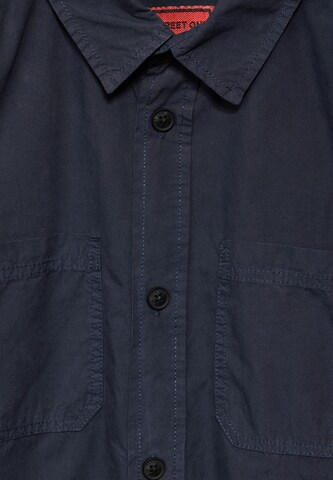 Street One MEN Regular fit Button Up Shirt in Blue
