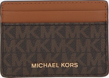 Étui MICHAEL Michael Kors en marron : devant