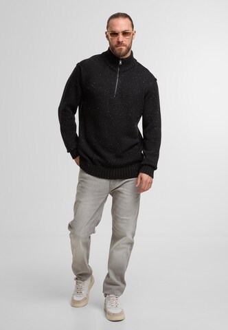 INDICODE JEANS Sweater 'INOscarlo' in Black