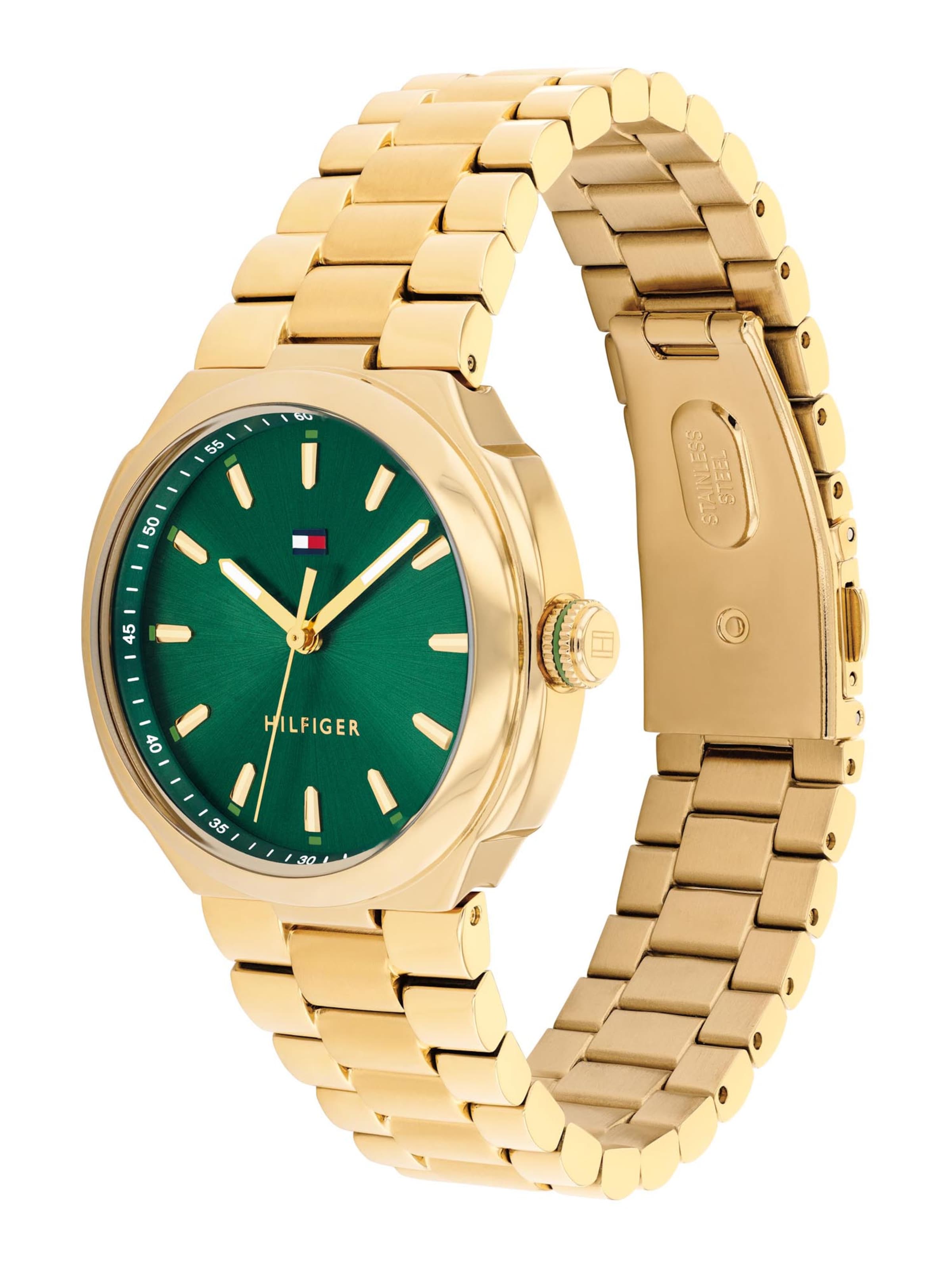 Montre à affichage analogique 'GEORGIA' TOMMY HILFIGER en or : devant