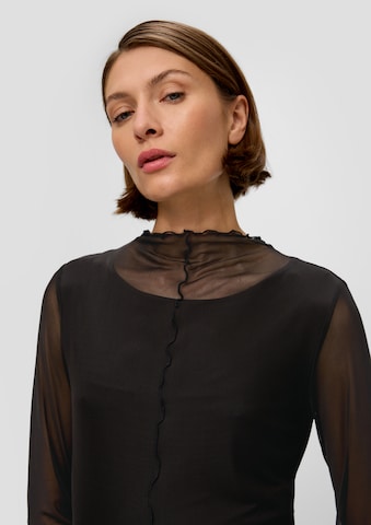 Camicia da donna di s.Oliver BLACK LABEL in nero