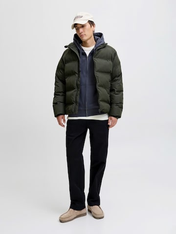 Veste d’hiver 'JJESOHO' JACK & JONES en vert