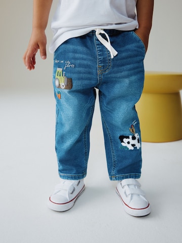 Regular Jean Next en bleu : devant