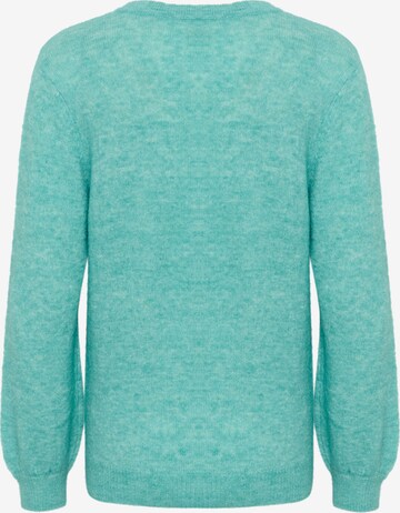 Cream Sweater 'Blu' in Green