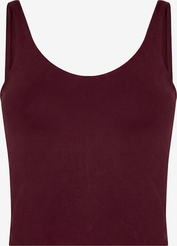 YO-GAYA Sporttop 'Sculpting Top' in Rood: voorkant