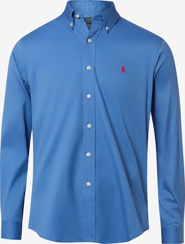 Polo Ralph Lauren Button Up Shirt in Blue: front