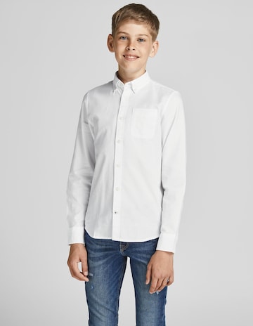 Jack & Jones Junior Regularny krój Koszula w kolorze biały: przód