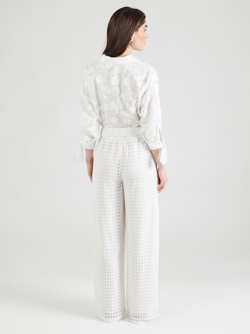 modström Loose fit Trousers 'Hattie' in White