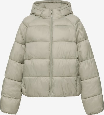Giacca invernale di Pull&Bear in verde: frontale