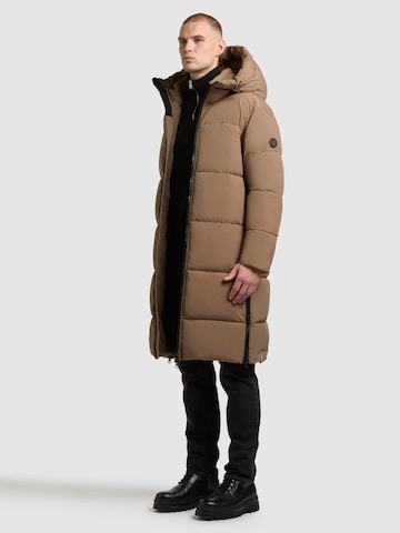 khujo Winter coat 'Dash' in Brown