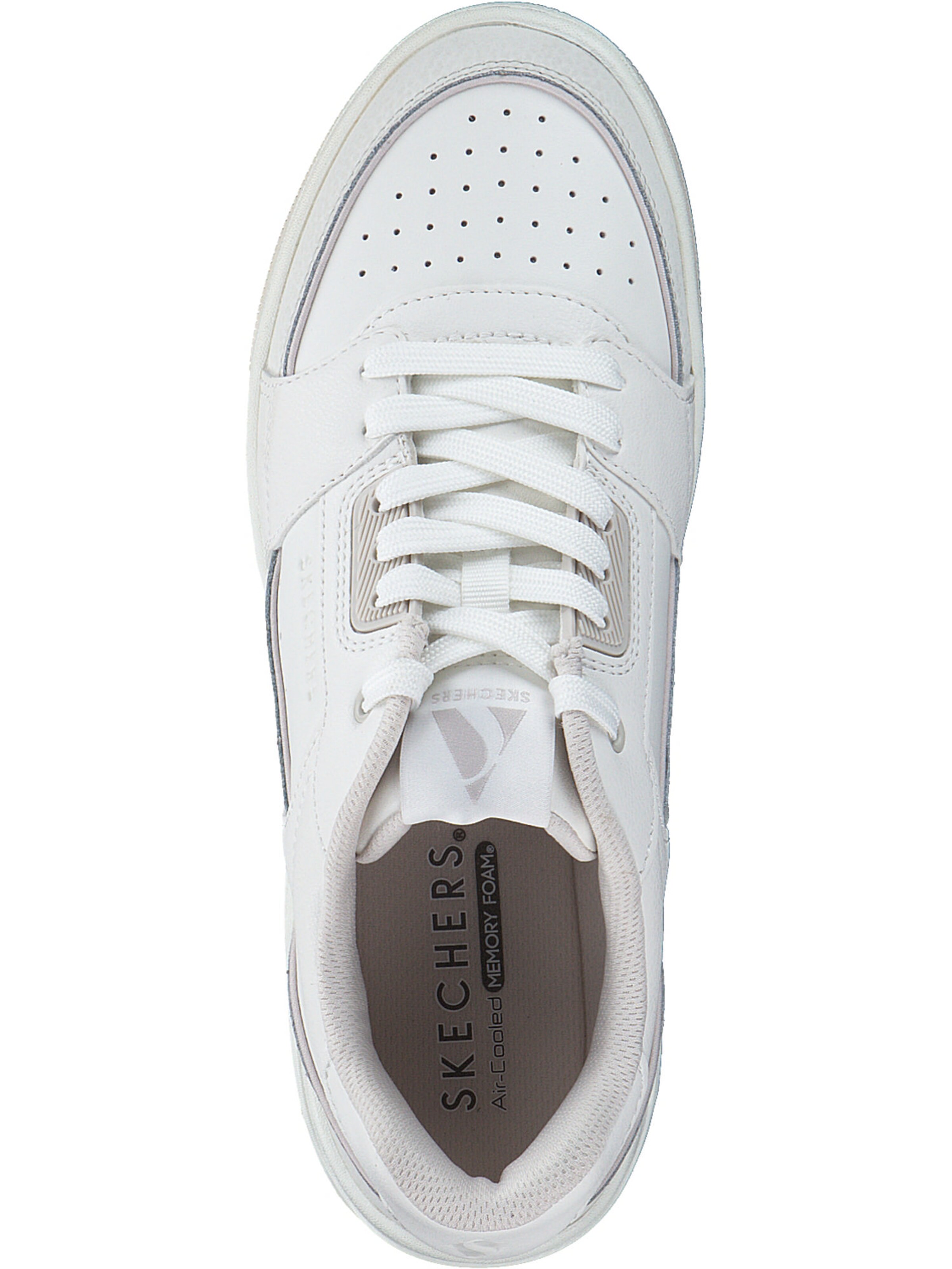 SKECHERS Sneaker low 'Uno Court' i hvid