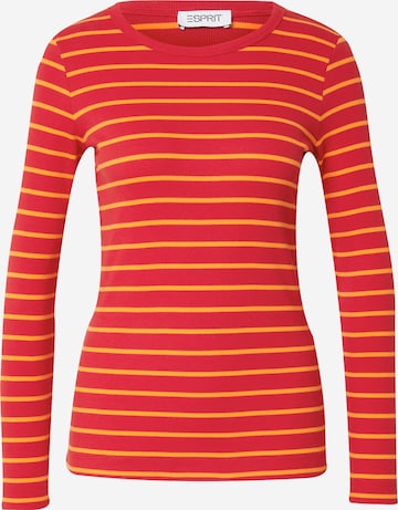 ESPRIT Shirt in Rood: voorkant