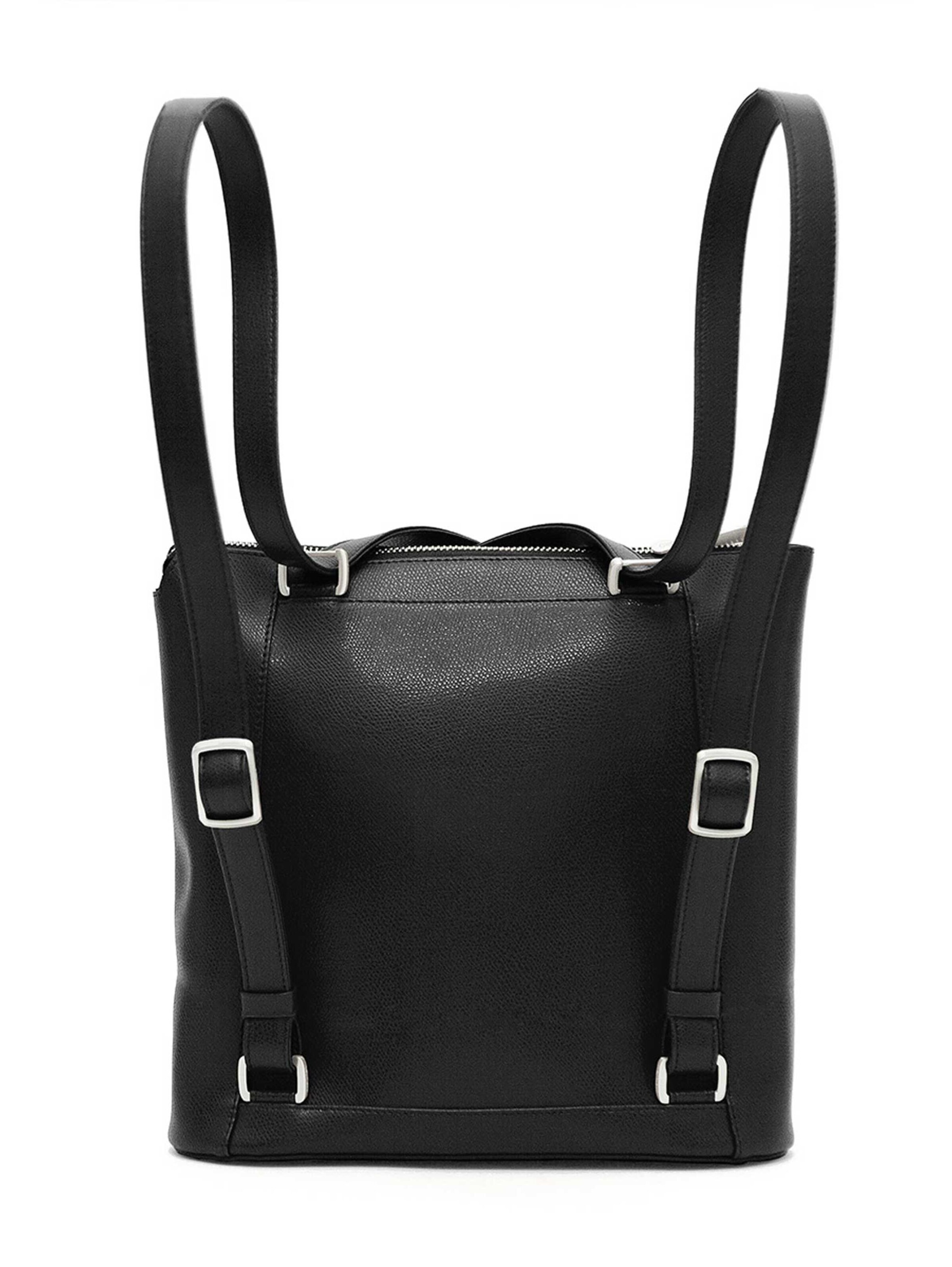 Gretchen Backpack 'Crocus ' in Black