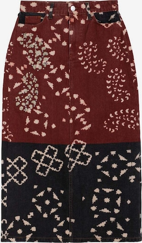 ScalpersSuknja - miks boja boja: prednji dio