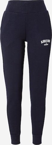 BJÖRN BORG Workout Pants in Blue: front