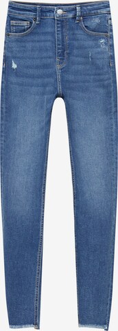 Pull&Bear Jeans in Blauw: voorkant