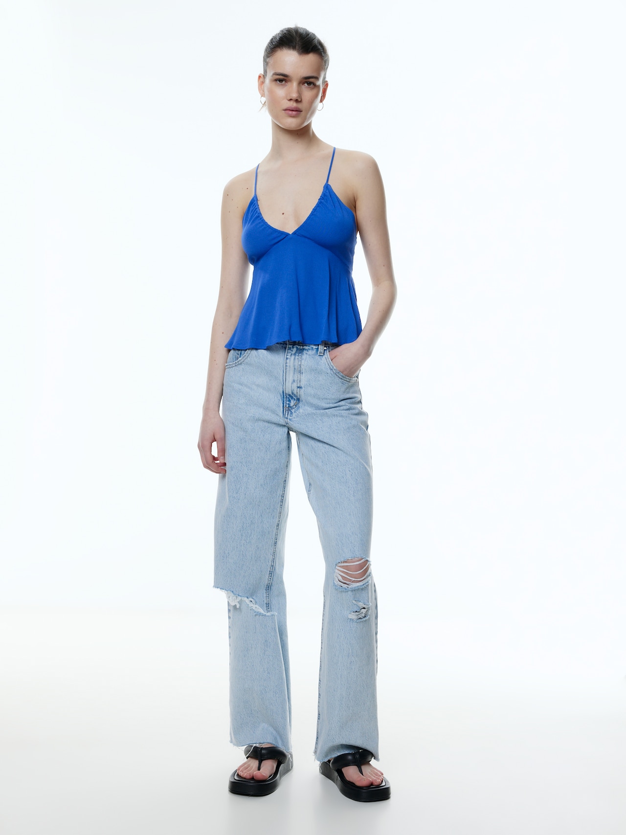 EDITED Overdel 'Viviene' violetblå