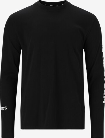 SOS Functioneel shirt 'Hetman' in Zwart: voorkant