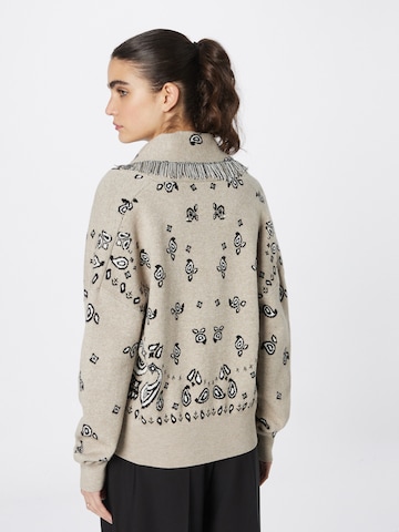 Frogbox Knit cardigan in Beige