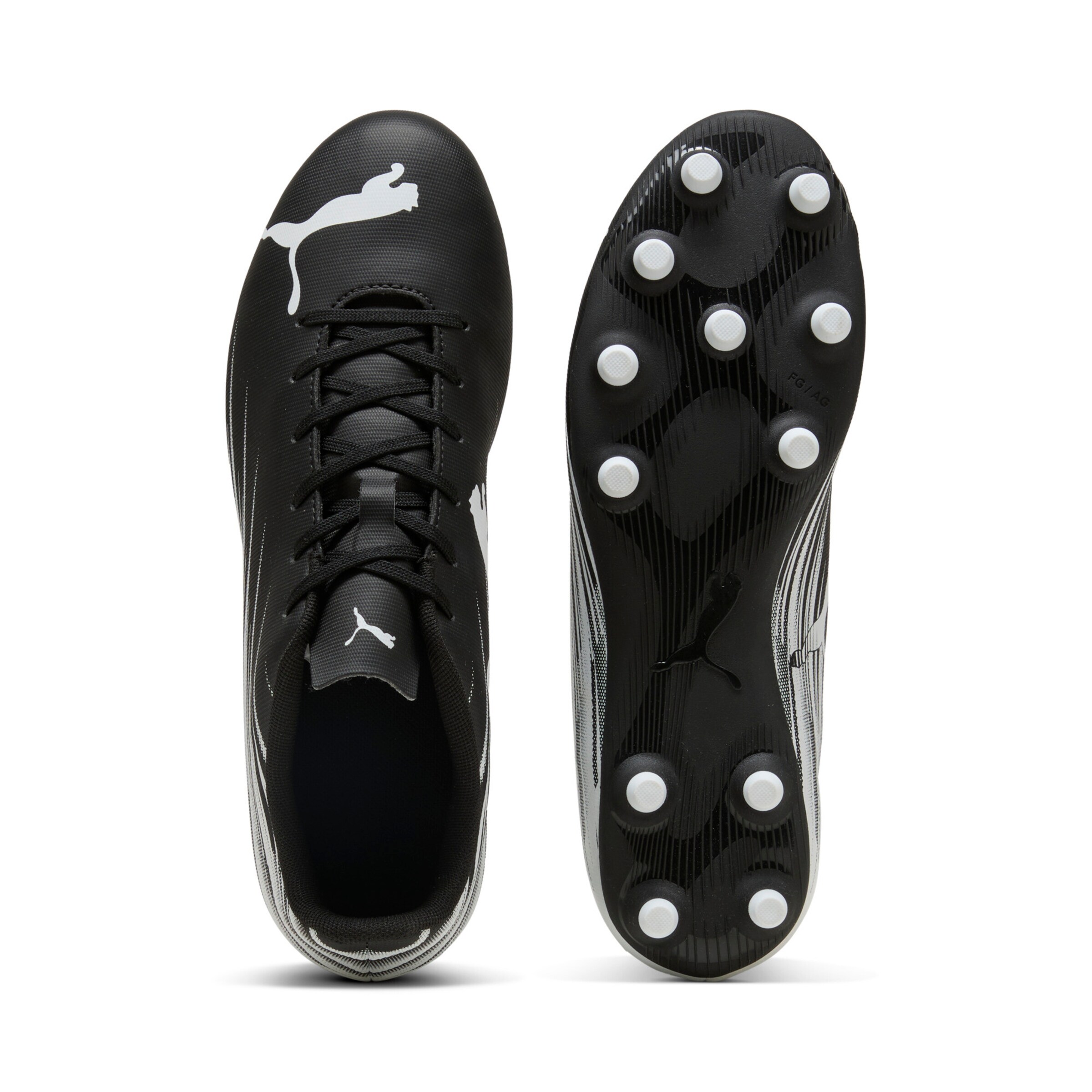 PUMA Soccer Cleats in Black