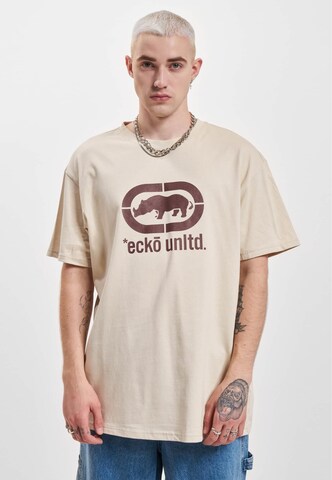 Ecko Unlimited - Camiseta 'JohnRhino' en beige: frente
