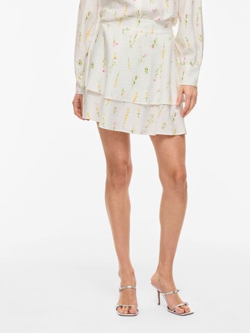 Jupe 'VIGiti' VILA en blanc : devant