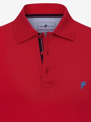 DENIM CULTURE - Camisa 'Geoffry' em vermelho