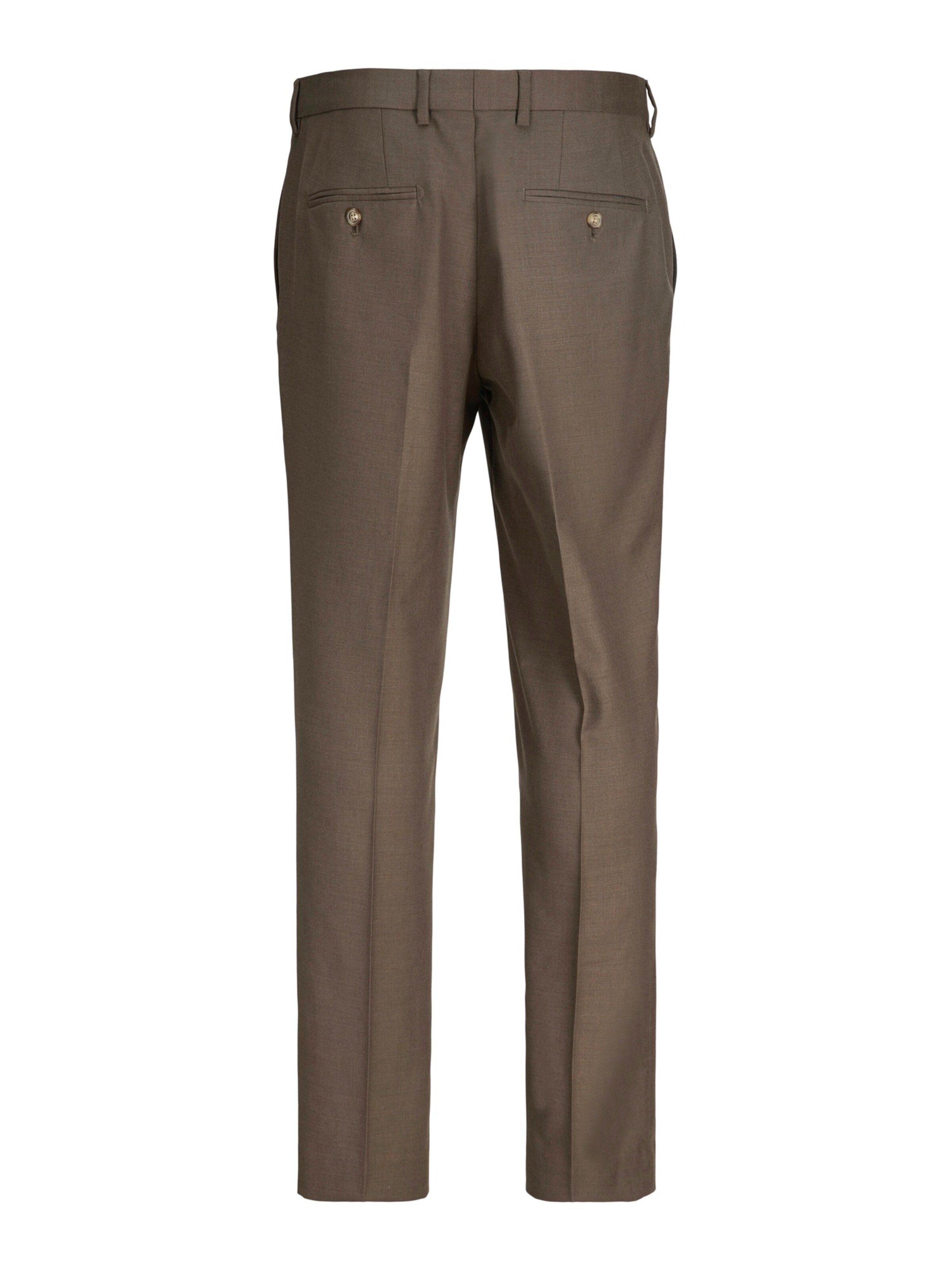 Coupe slim Pantalon à plis 'JPRSOLARIS' JACK & JONES en marron