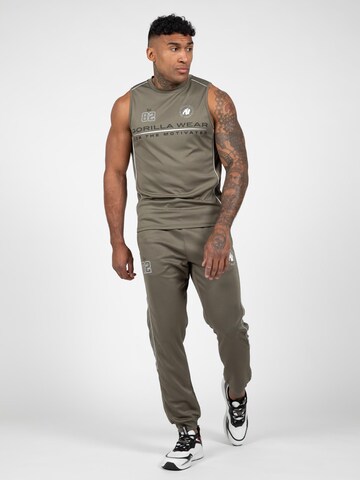 Loosefit Pantaloni sportivi 'Broxton' di Gorilla Wear in verde