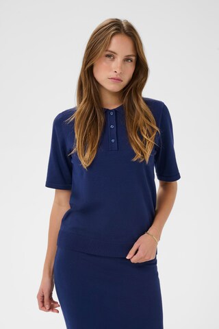SAINT TROPEZ Pullover in Blau: Vorderseite