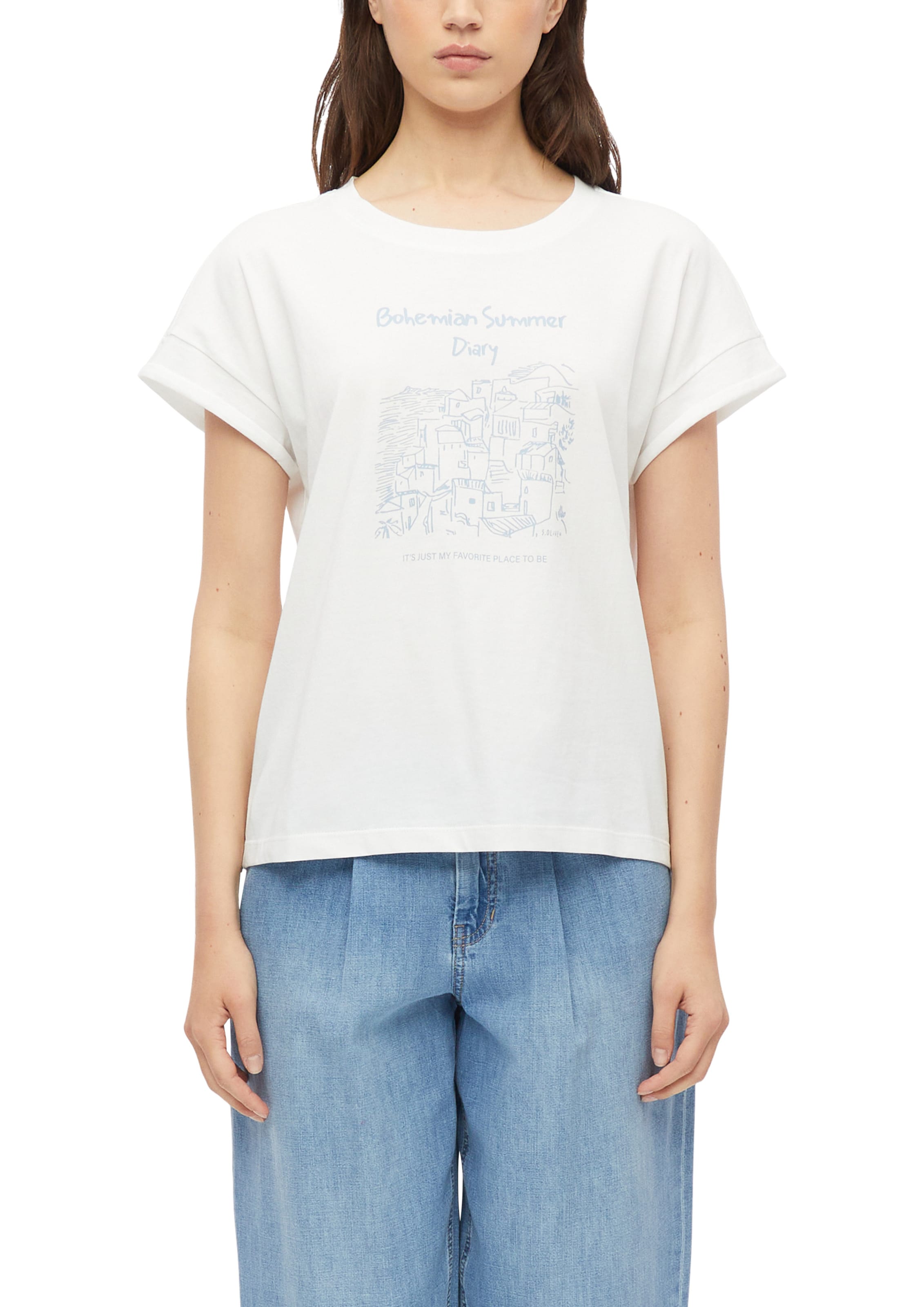 T-shirt s.Oliver en blanc