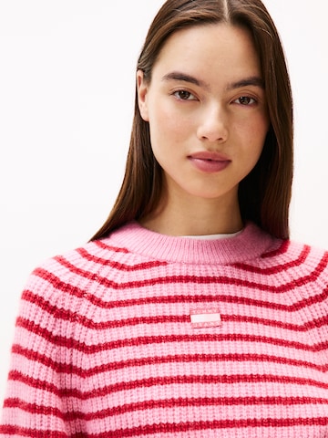 Tommy Jeans Pulóver - rózsaszín