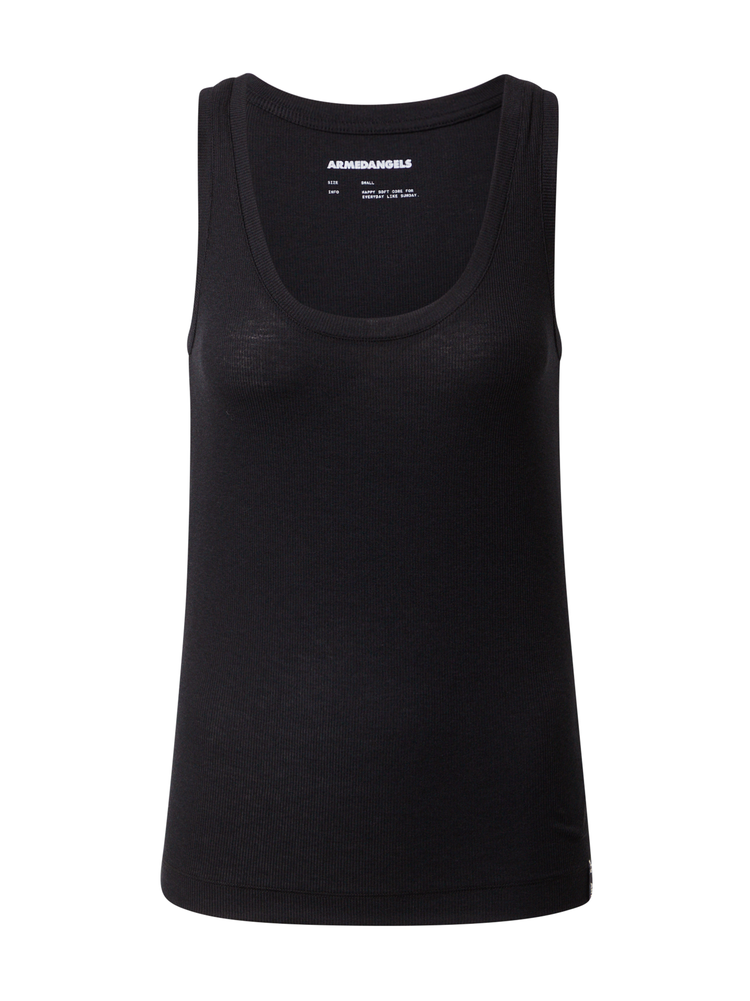 Donna Abbigliamento ARMEDANGELS Top Filipa in Nero Donna Abbigliamento ARMEDANGELS Top Filipa in Nero