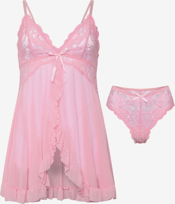 Orchibelle Negligée in Pink: Vorderseite