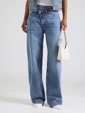 Wide Leg Jean Liu Jo en bleu : devant