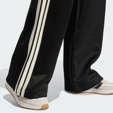 ADIDAS SPORTSWEAR Широкий Спортивные штаны 'Stadium' в Черный