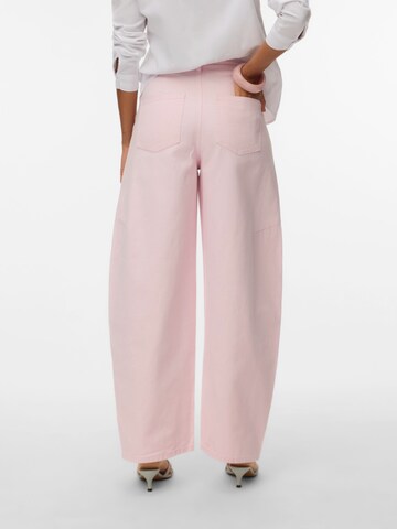 Wide leg Jeans 'VMKAITLIN' di VERO MODA in rosa
