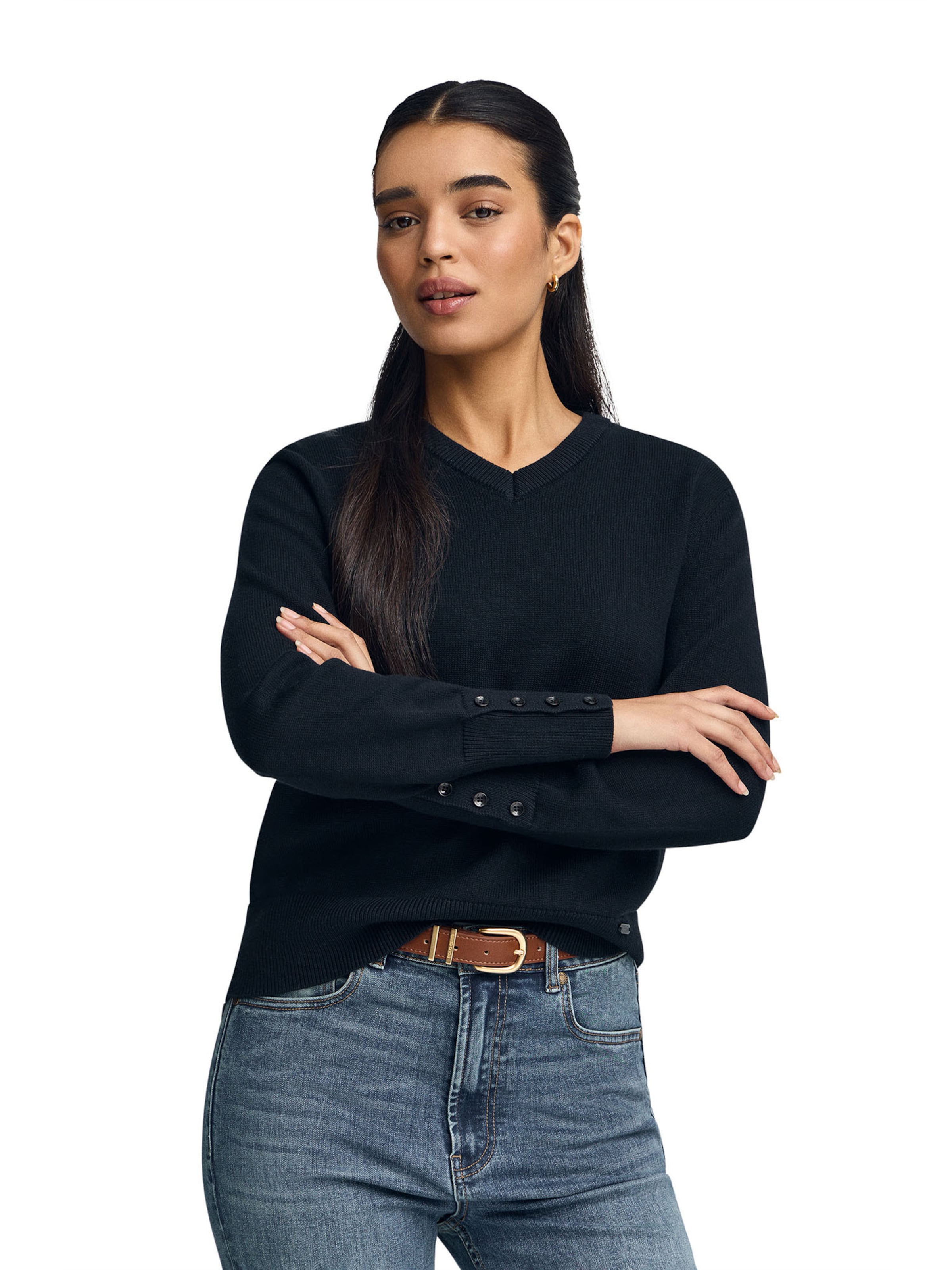 Polo Club Sweater in Blue: front