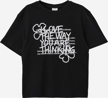 s.Oliver Shirt in Black: front