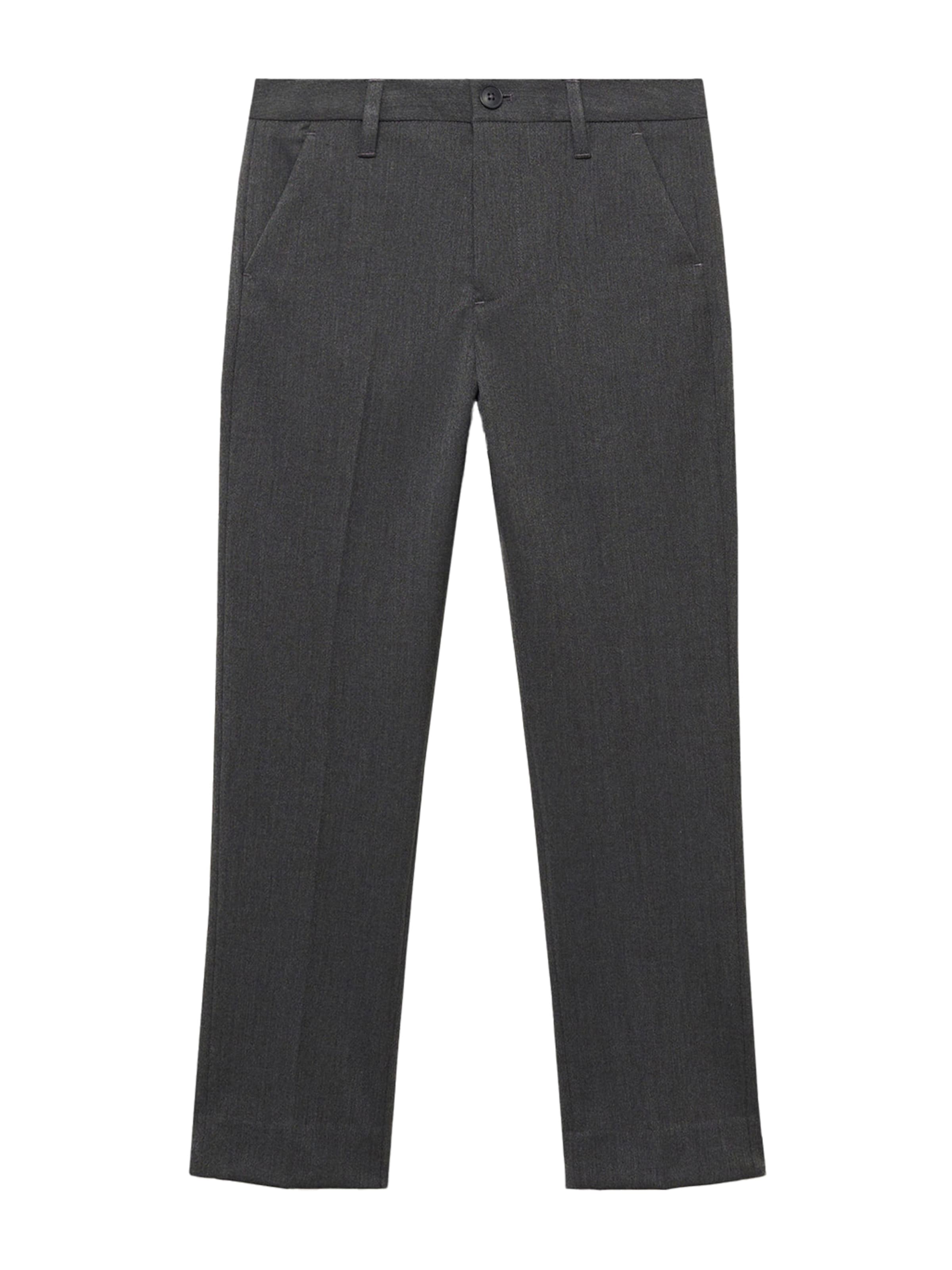 MANGO KIDS Regular Housut 'RUBEN' värissä harmaa: etupuoli