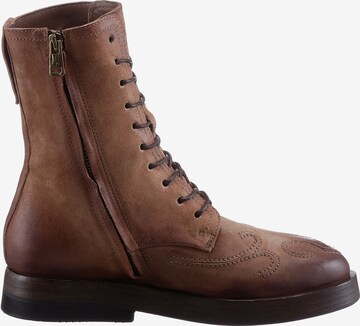 A.S.98 Lace-Up Ankle Boots in Brown