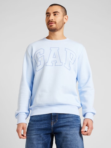 GAP Sweatshirt in Blau: predná strana