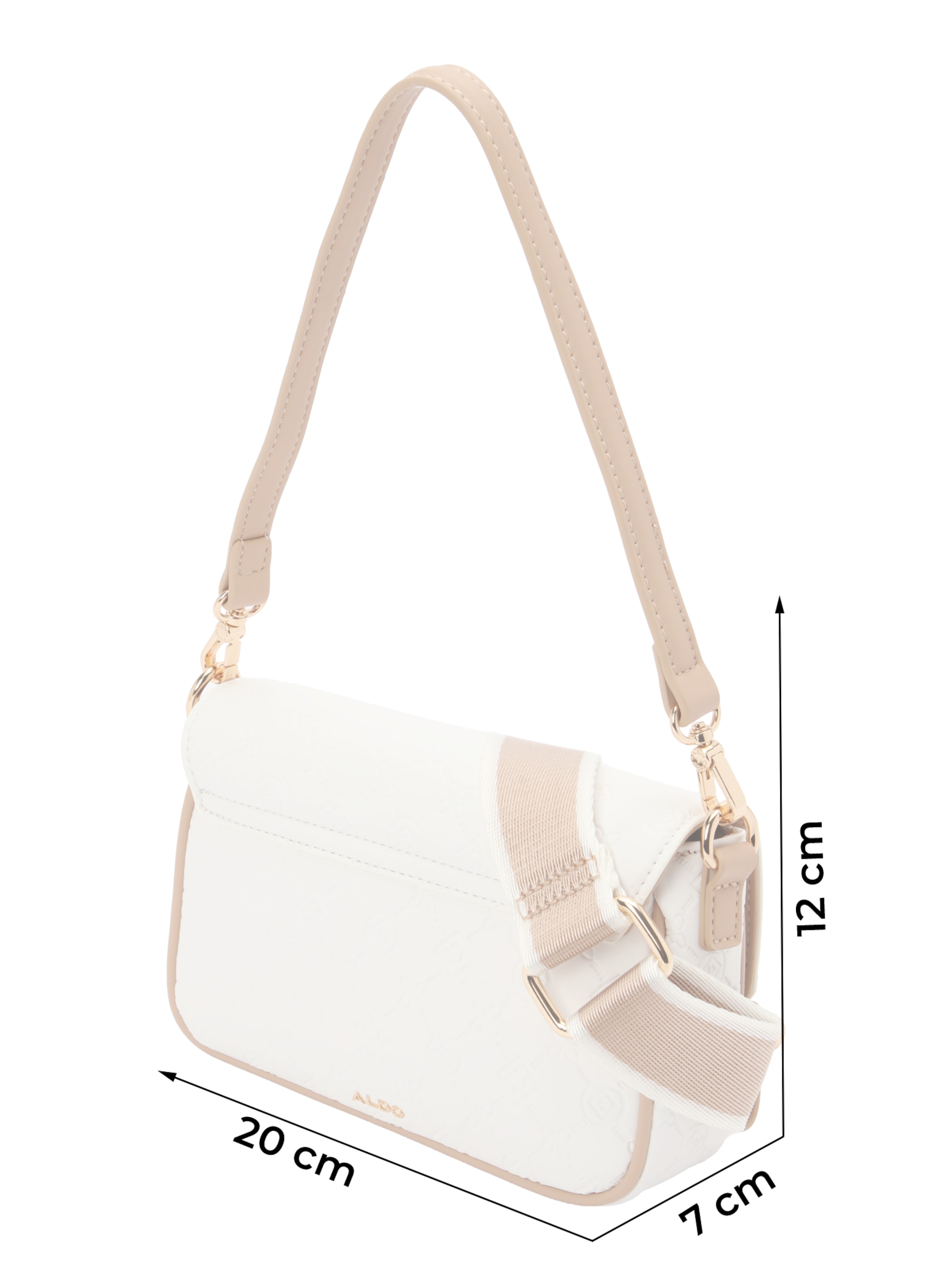 ALDO - Bolso de hombro 'COPPELIA' en blanco