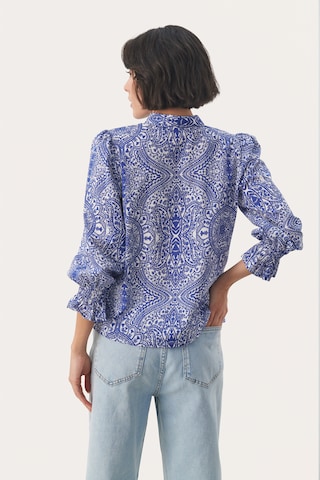 Part Two Blouse 'Nevin' in Blauw