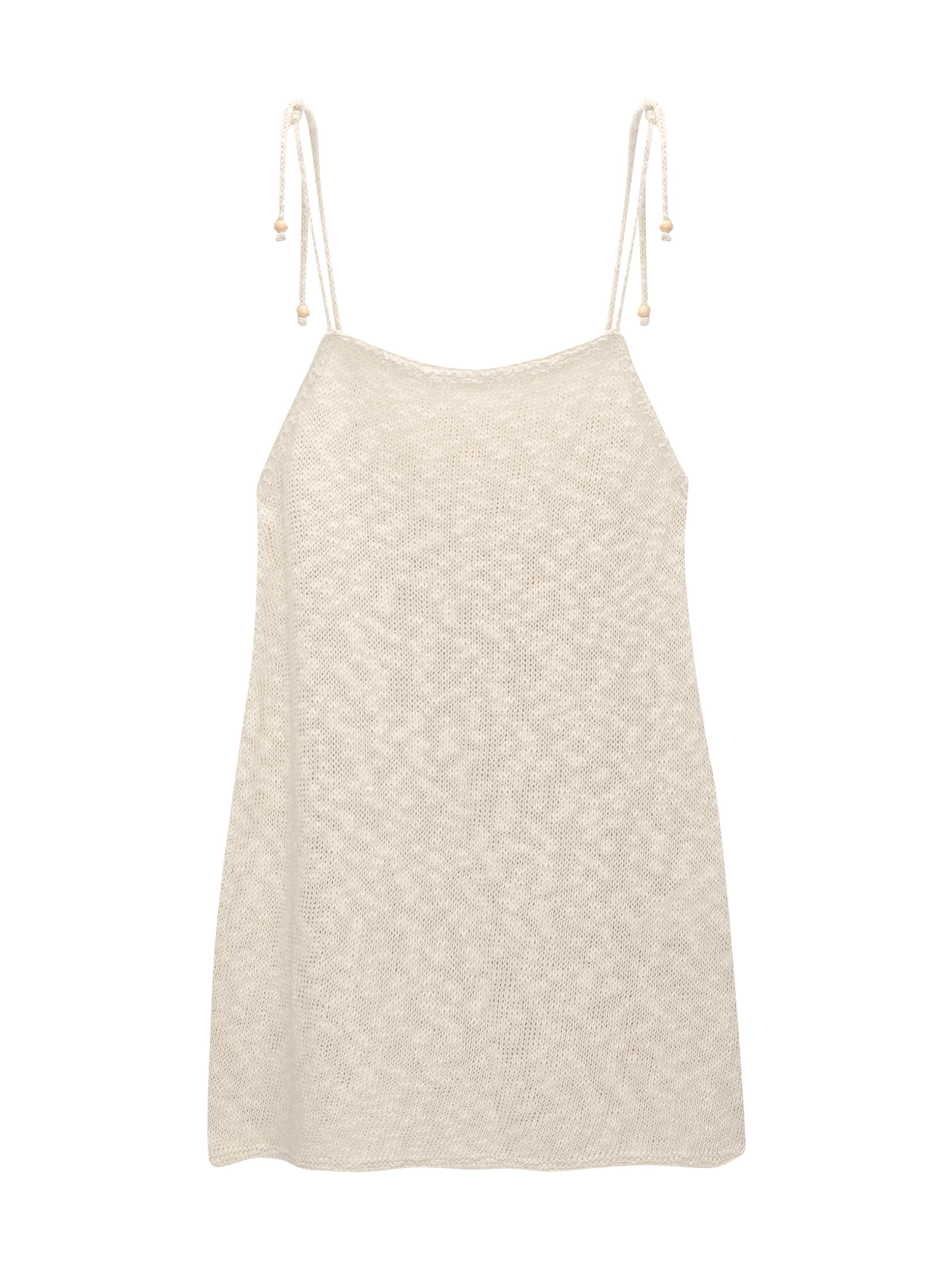 Pull&Bear Kleid in Beige: Vorderseite